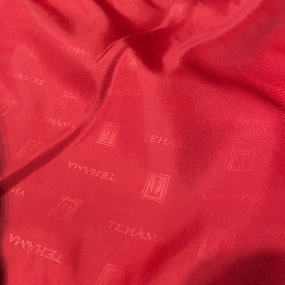 NWOT TEHAMA Men’s light weather jacket. Zip up! Red and black, size XXL/TTG - Picture 11 of 12